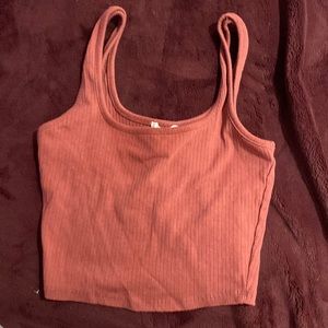 cropped tank top